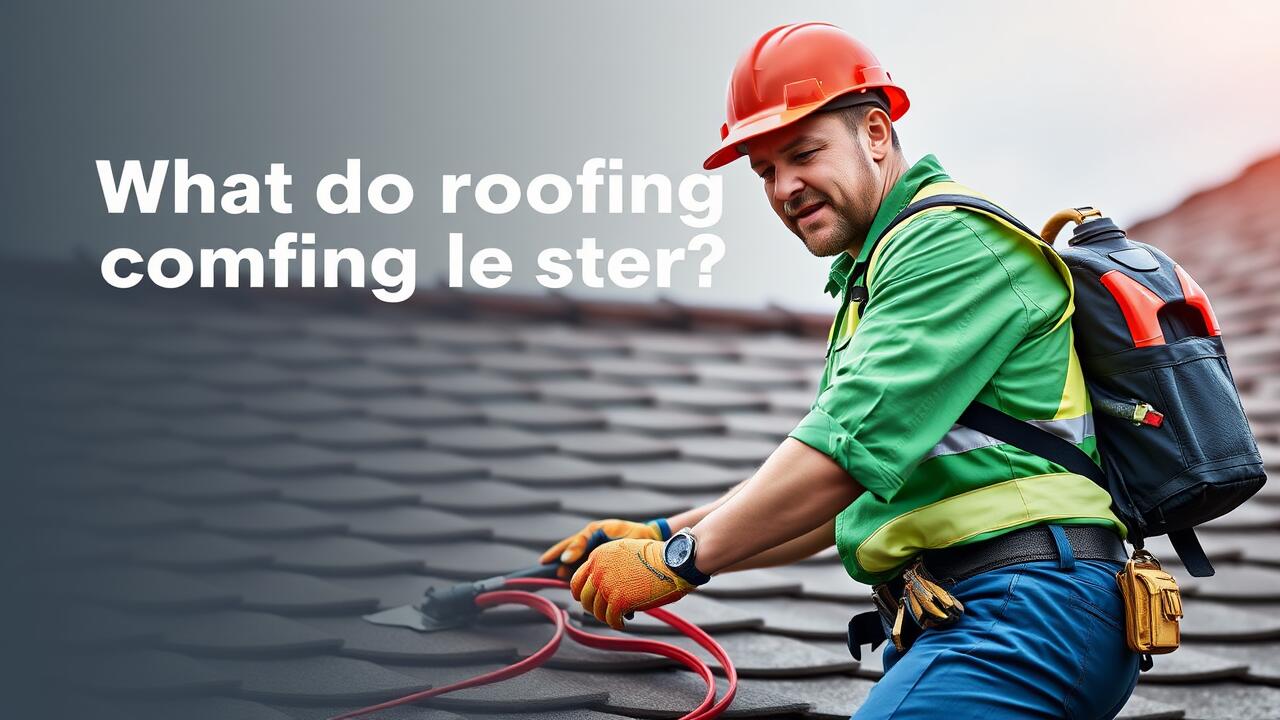 What do roofing companies offer?